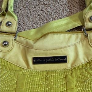 Petunia Pickle Bottom Lemon Yellow Baby Bag